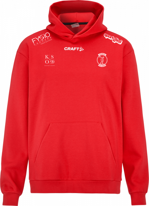 Craft - Fremad Holbæk Hoodie Men - Vermelho