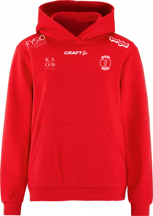 Craft - Fremad Holbæk Hoodie Women - Rouge