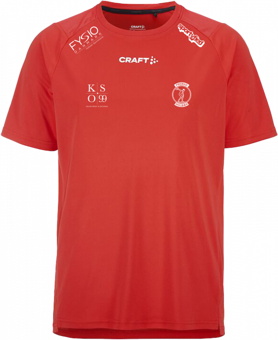 Craft - Fremad Holbæk Running T-Shirt Men - Bright Red